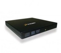 Gravador Dvd Externo Kaiomy Multi Slim-2 Usb 2.0